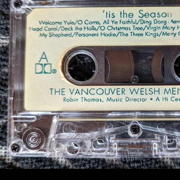 Vintage Audio Cassette - Vancouver Welsh Men’s Choir - © 1989, 1991 and 1992 - Picture 8 of 9